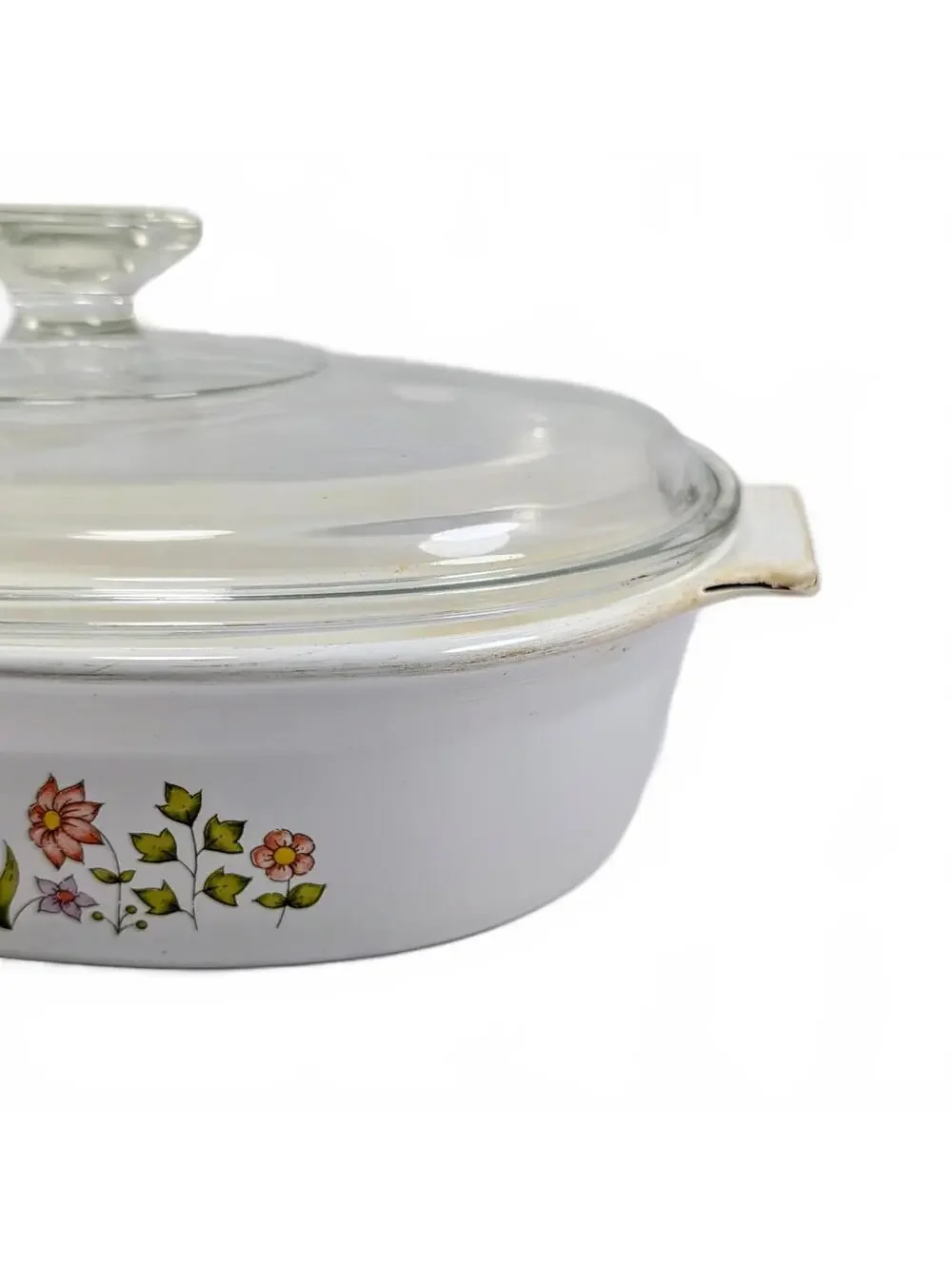 Vtg Corning Ware Wildflower/Spring Meadow DC 1.5-B w/ Lid